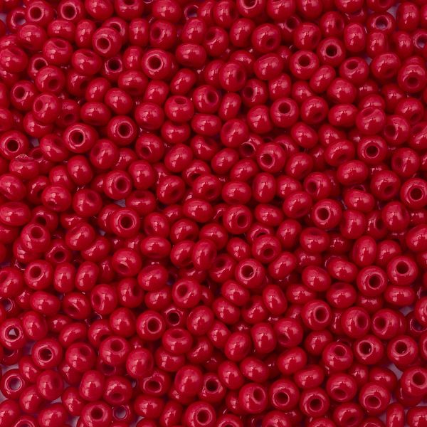 Бисер непрозрачный 8/0, круг.отв., 100 г (5х20 г) Preciosa