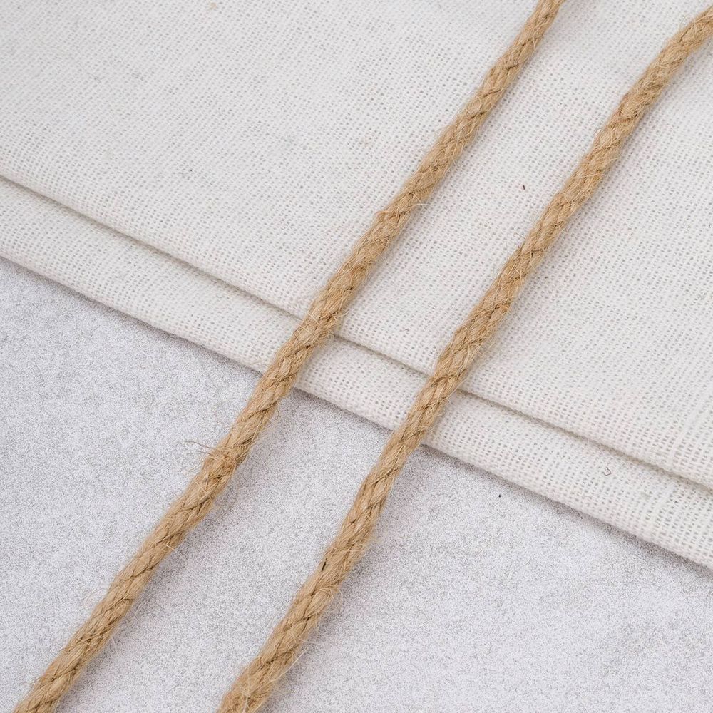 Канат джутовый 5.0 мм / 30 метров цвет натуральный, Astra&amp;Craft