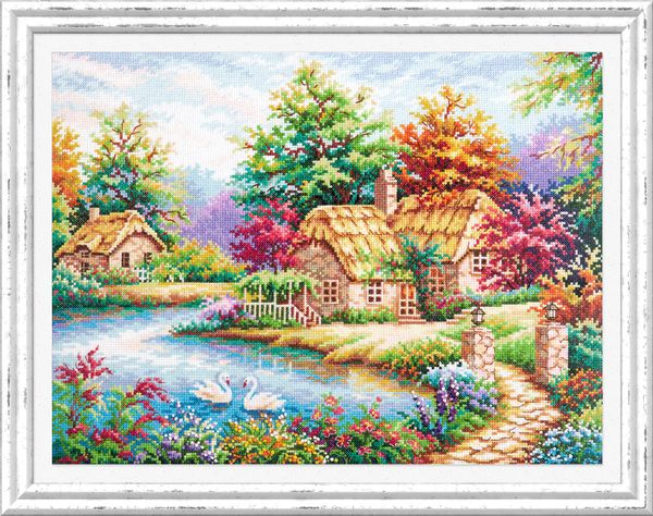 Набор для вышивания нитками Чудесная игла, Как в сказке! 41х31 см