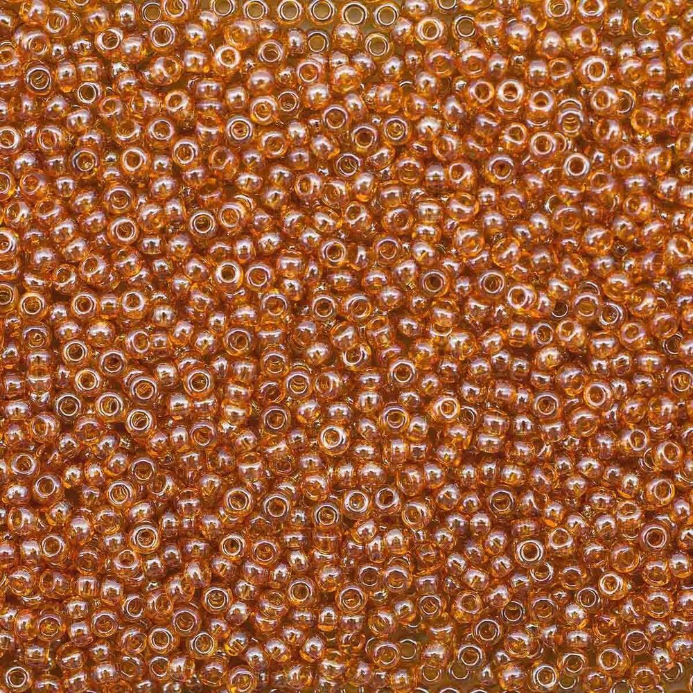 Бисер Preciosa прозрачный с покрытием 10/0 (16050), круг.отв., 500гр