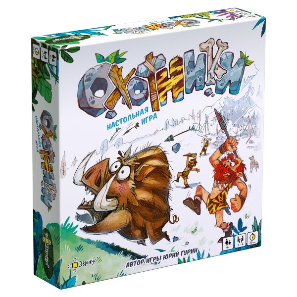 Игра настольная Охотники, Эврикус BG-12035