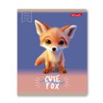 Тетрадь ученическая общая, глянцевая ламинация, A5+ 48 л. на скобе 65 г/м², белизна 100%, 10 шт, клетка в термоусадочной пленке, 000735 Мордашки, Светоч 48ТЕТк-004