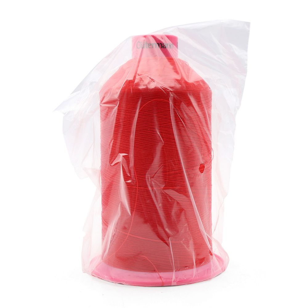 Нитка текстурированная Gutermann E 151, 10000 м, 715328, 156 красный, 1 катушка