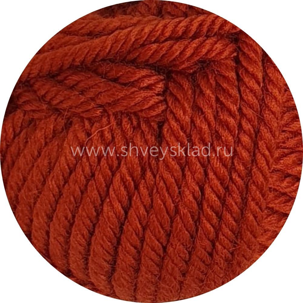 Пряжа Камтекс Меринго объемная / уп.4 мот. по 150 г, 600м 081 ягодный