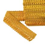 Бахрома отделочная 55.0 мм / 25 метров, 112 золотистый, Gamma 6