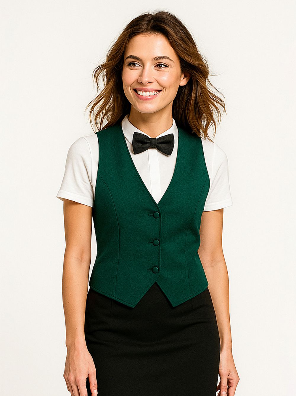 Габардин 150 г/м², 150 см / 50 метров, TBY.150153, цв.S153 т.зеленый