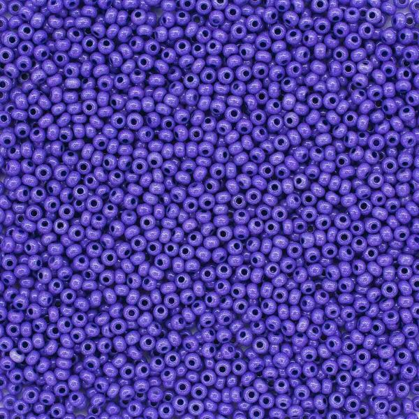 Бисер Preciosa непрозрачный, цветной мел. 10/0 (2.3 мм), 100 г (5х20 г), цв. 16328