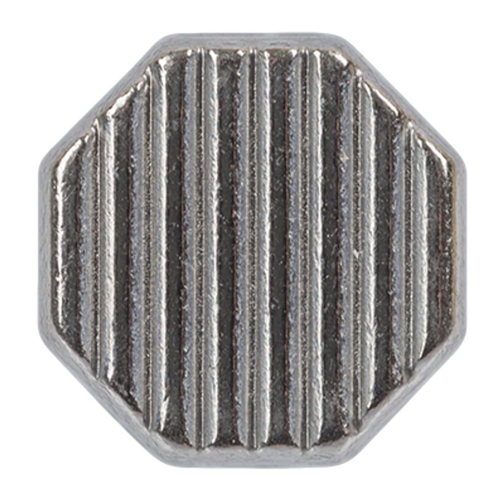 Пуговицы на ножке металл 9 мм, 24 шт, 04 никель, Gamma MB 0202