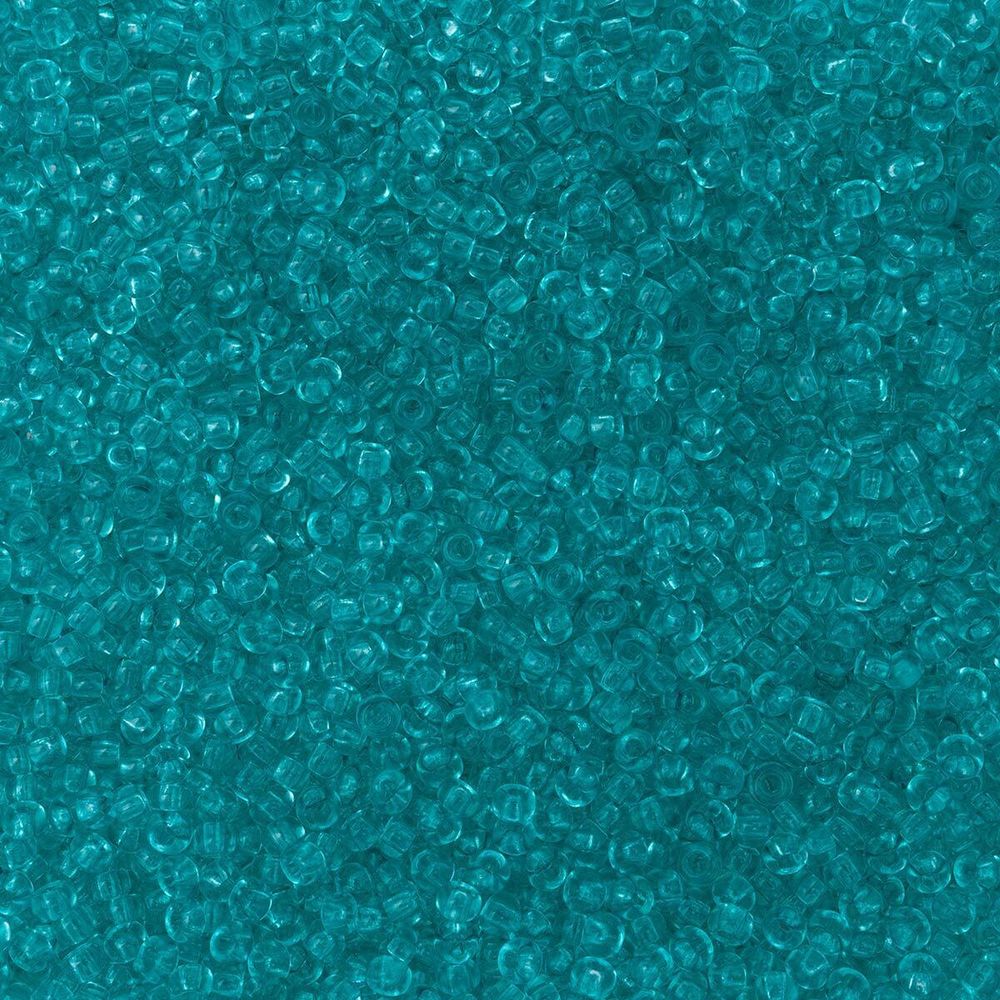 Бисер Preciosa прозрачный solgel 10/0 (2.3 мм), круг.отв., 50г, (01165)