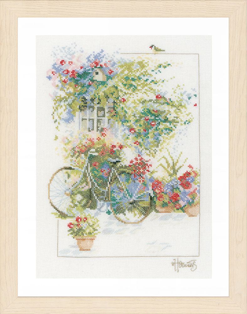 Lanarte, Flowers &amp; bicycle, 29х39 см
