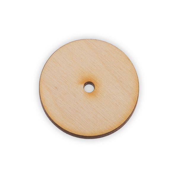 Диски из фанеры для суставов мишек Тедди ⌀35 ±0.1 мм, 100 шт, HobbyBe CDD-35