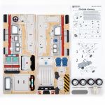 Пазл объемный 3D, 19 элементов, Серия Транспорт (мини), Скорая помощь, Rezark ROM-01