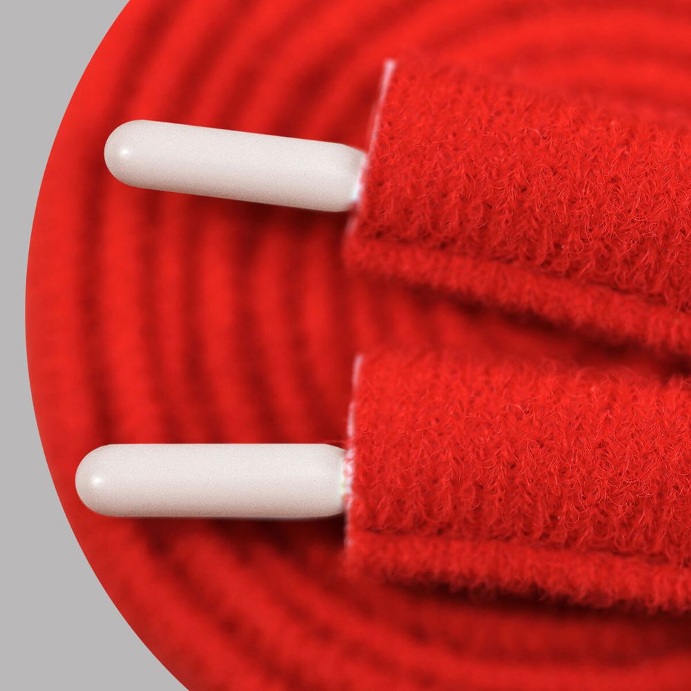 Лента тоннельная (чехол для косточек) 10х8 мм / 20 метров, Arta, 100 красный