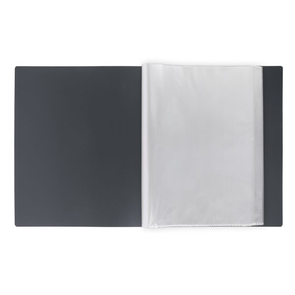 Папка с вкладышами 30 л. A4 600 мкм 20 мм, эффект 3D, 6 шт, серый new EC211600115, Expert Complete EC211600115