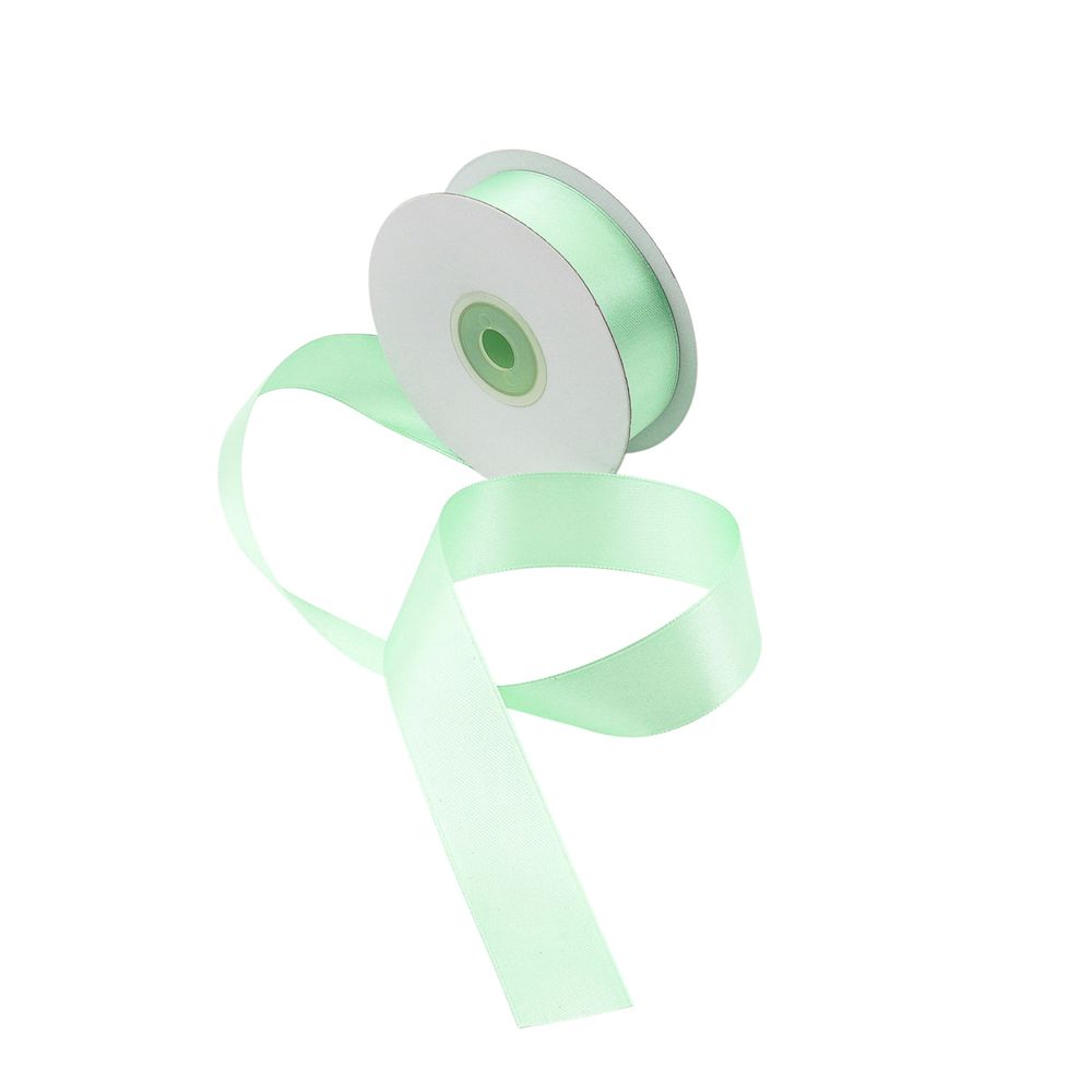 Лента атласная 2-сторонняя 25.0 мм / 22.86±1 метров, C1153 мятный, 6102-0013, Globus