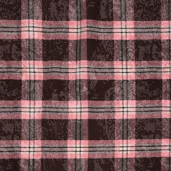 Фланель рубашечная вареная 150 г/м², 150 см / 2 метра, TBY.Fl.C750 розовый