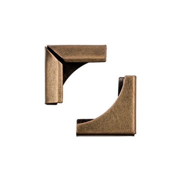 Уголки для альбомов, 20 шт, 23 под античную бронзу, Mr.Painter VIN-13