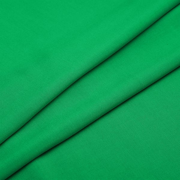 Штапель 110 г/м², 145 см / 2 метра, TBY-Vi-30-10.2, цв.10 яр.зеленый