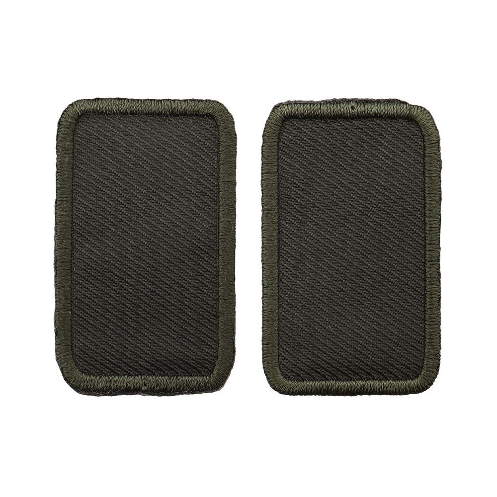 Термоаппликация Прямоугольник 5х3см, уп., 2 шт, цв.хаки