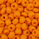 Бисер Astra&Craft 6/0 (4.1 мм), 150 г (10х15 г), цв. 50 оранжевый/непрозр