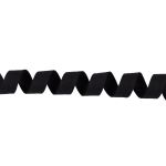 Тесьма (лента) киперная (100% х/б) 20 мм / 50 метров, черный/black, Gamma TCT-20