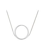 Спицы круговые сталь ⌀2.5 мм, 100 см, 1 шт, с металлической леской, Visantia VTS-1