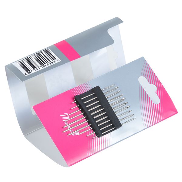 Иглы ручные гобеленовые (с закругленным кончиком) №3-8, уп.10 игл