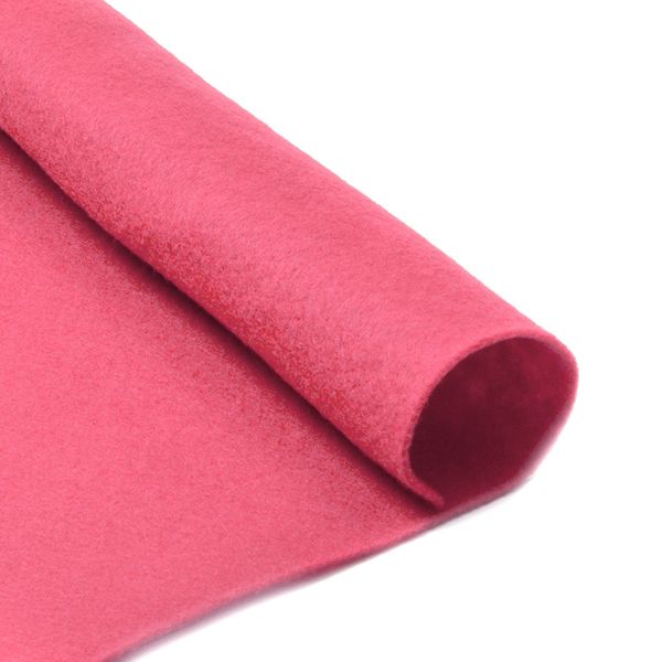 Фетр рулонный мягкий 2.0 мм, 100 см, рул. 10 метров, FLT-S3, цв.614 розовый