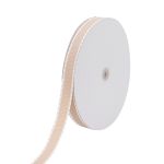 Тесьма (лента) окантовочная 28 мм / 91.44 метра, 5.075 г/пог.м, декоративная, 03 бежевый, 3Al360