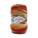 Пряжа Alize (Ализе) Burcum Batik / уп.5 мот. по 100 г, 210м, 4340 A