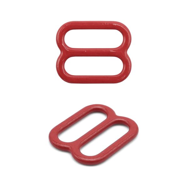 Рамки-регуляторы для бюстгальтера металл 10.0 мм, 20 шт, C520 темно-красный, ГВ1008