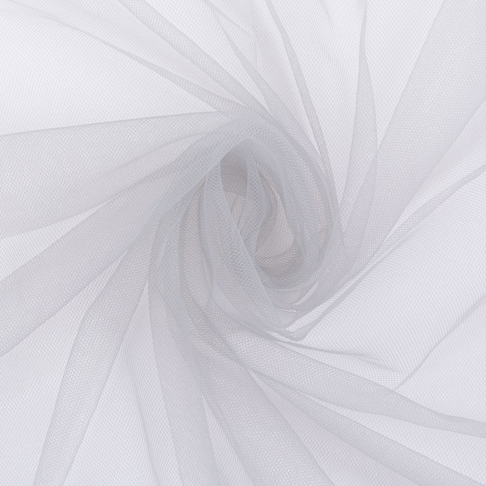 Фатин мягкий (Еврофатин) 20±1 г/м², 160 см,±2 см, 100% нейлон, 06 серый, Gamma FTS