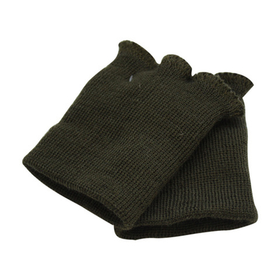 Манжеты трикотажные 7.5х9.0 см, 1 пара, тонкие 14кл. 1х1, 954 оливковый