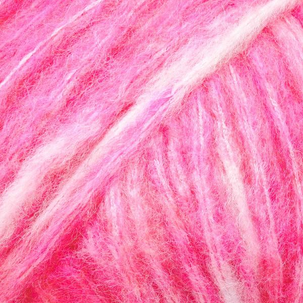 Пряжа YarnArt (ЯрнАрт) Raindrops / уп.10 мот. по 50 г, 115 м, 2915 ярко-розовый меланж