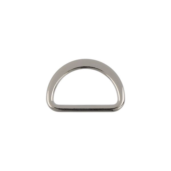 Полукольцо литое металл внутр. 20 мм, 10 шт, 04 никель, Gamma GHR-20