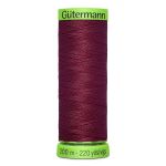 Нитки для тонких тканей Gutermann Extra Fine 150, 200м, 375 красная слива, 5 катушек
