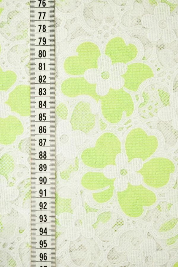 Ткань кружевная 65% полиэстер, 35% хлопок [261560-6], 10 метров, 261560-6