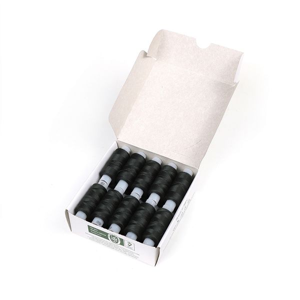 Нитки армированные ПНК им.Кирова 45ЛЛ, бытовые, 200 м / 20 кат., 3308 т.зеленый