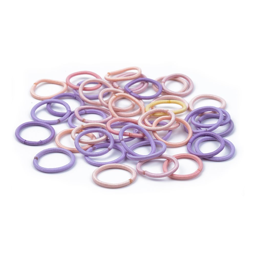 Набор резинок для волос 5х42 шт, №01 ассорти, Cherry Mary DC07076