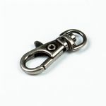 Карабин металл 09 мм (38х13 мм), черн. никель, 10 шт