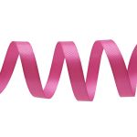 Лента декоративная ёлочка 15.0 мм / 20±1 метров, 24 фуксия