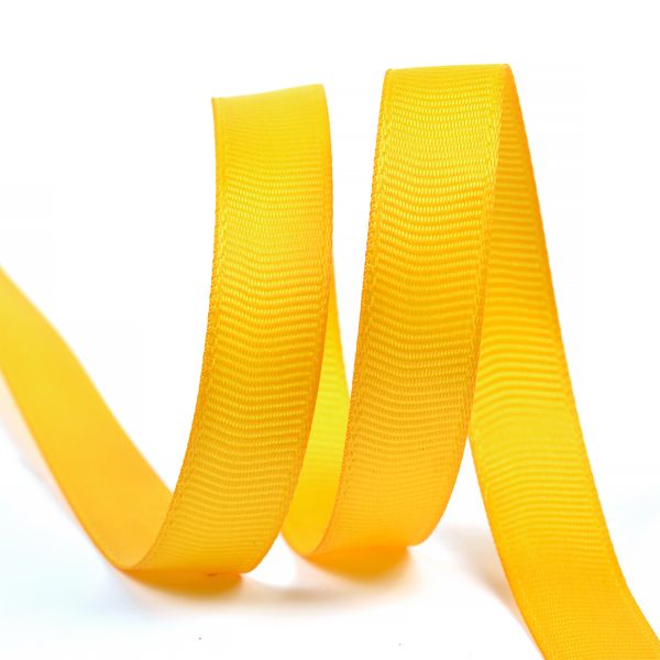 Лента репсовая (в рубчик) 12.0 мм, 662 св.оранжевый, уп. 27,4м