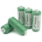 Нитки швейные бытовые Bestex 40/2, 365 м (400 ярд) / 10 кат., 132 светло-зеленый