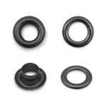 Люверсы металл ⌀_4.0 мм (внутр.), чер.никель, 100 шт, S090810, BIG