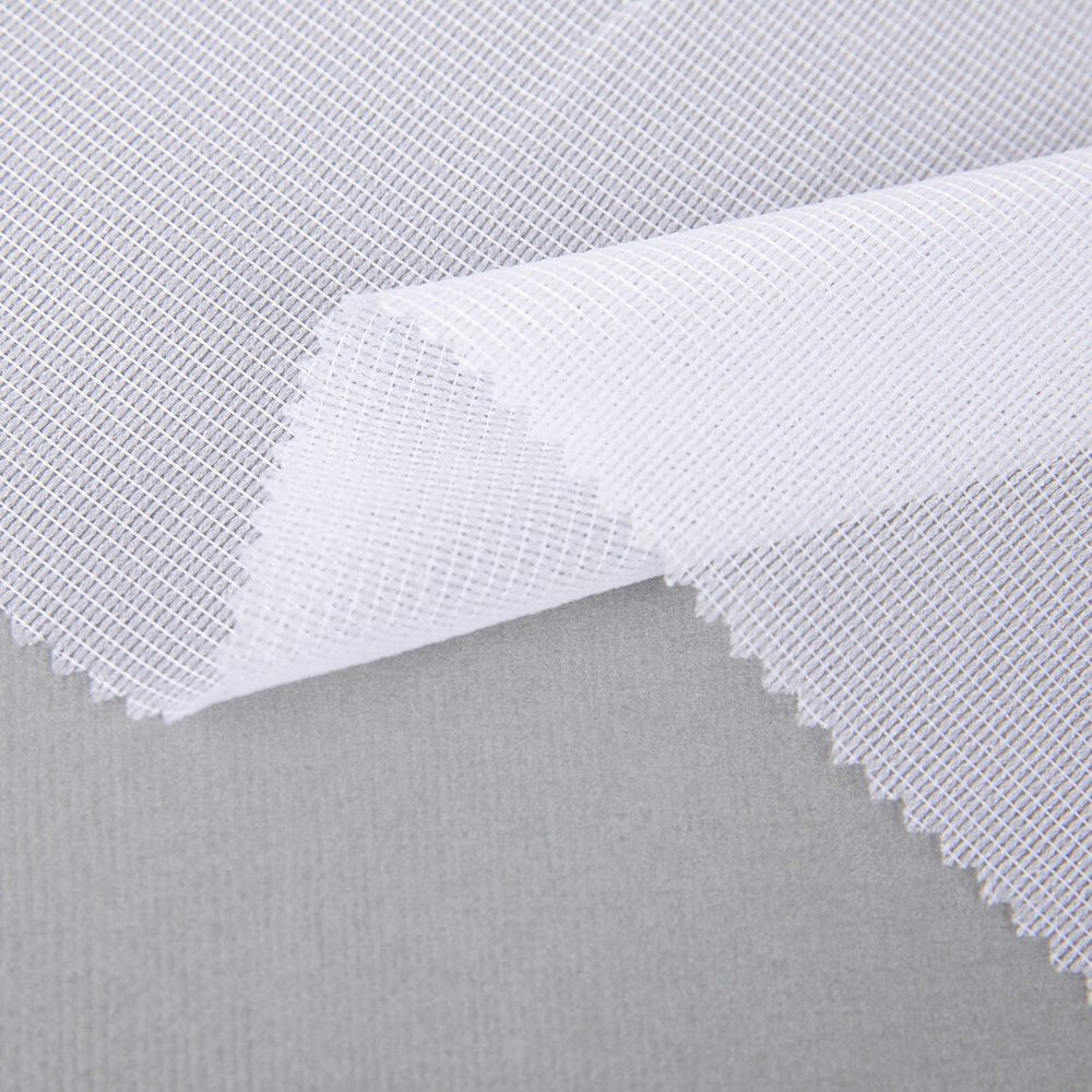 Дублерин эластичный нитепрошивной точечный 40 г/м², 150 см / рул. 50 метров, белый, G-83eht Gamma