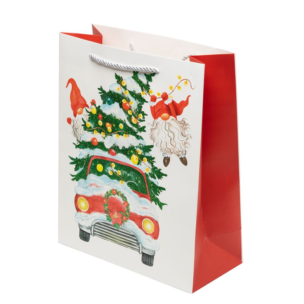 Пакет подарочный 210 г/м², 26х32х12 см, 12 шт, 02, Stilerra NFYM