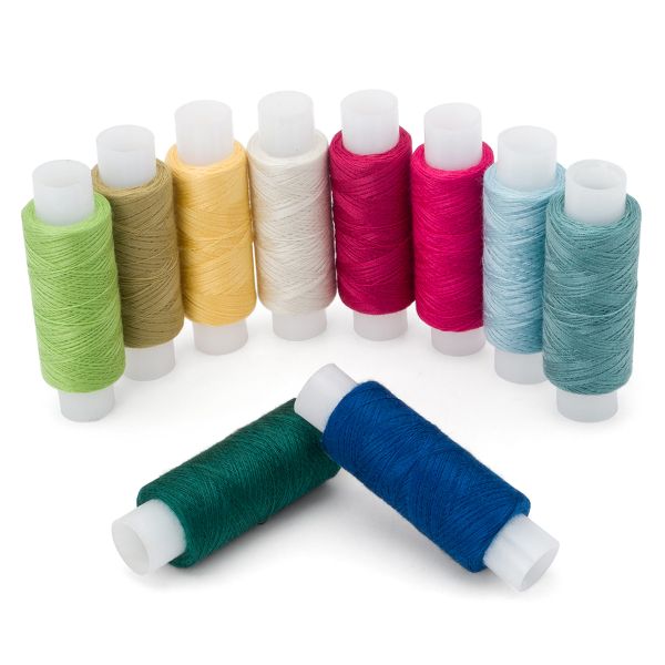 Швейные нитки (набор) 50/2, 200м, ассорти №145, 10 кат., Astra&Craft