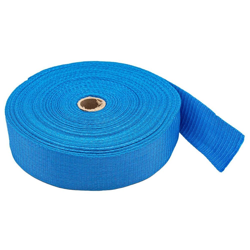 Стропа (ременная лента) 50 мм / 30 метров, толщ. 1.0 мм, [28 г/пог.м], 100% п/п, 14 василек /TOS/