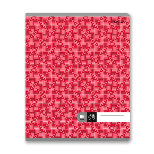 Тетрадь ученическая общая, пантон, A5+ 96 л. на скобе 60 г/м², белизна 100%, 5 шт, клетка в термоусадочной пленке, 000785 Цвета моего дня, Светоч 96ТЕТк-005