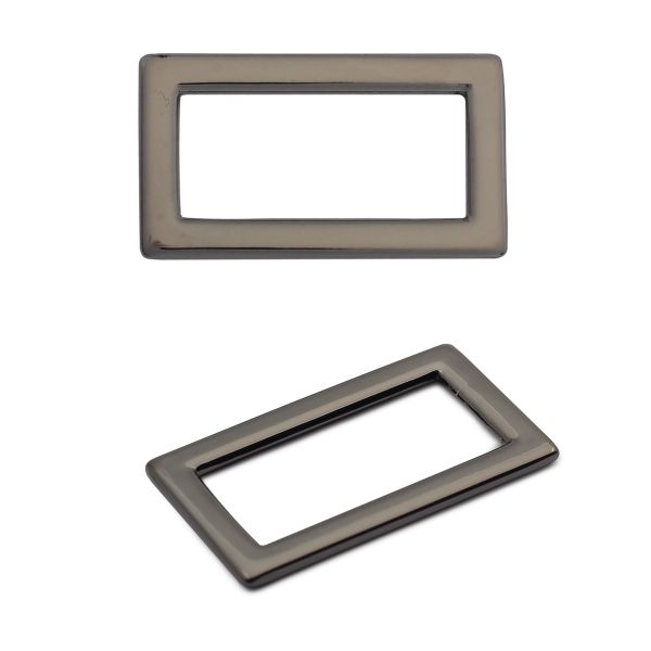 Рамка прямоугольная металл 25 мм, чер.никель ГР, 6931, 10 шт